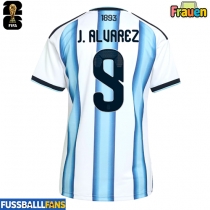Argentinien Julian Alvarez #9 Heimtrikot Frauen WM 2026 Kurzarm